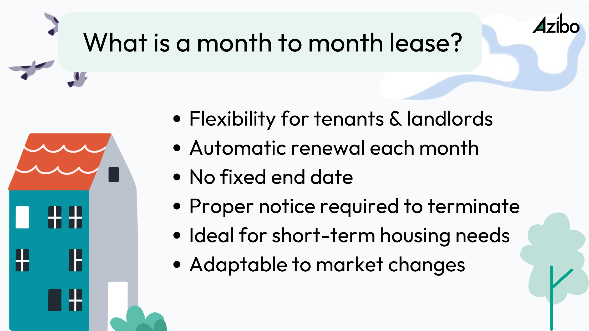 Benefits Of Cost Sec On Mon On Minth Lease What Is a Month-to-Month Lease? - Azibo